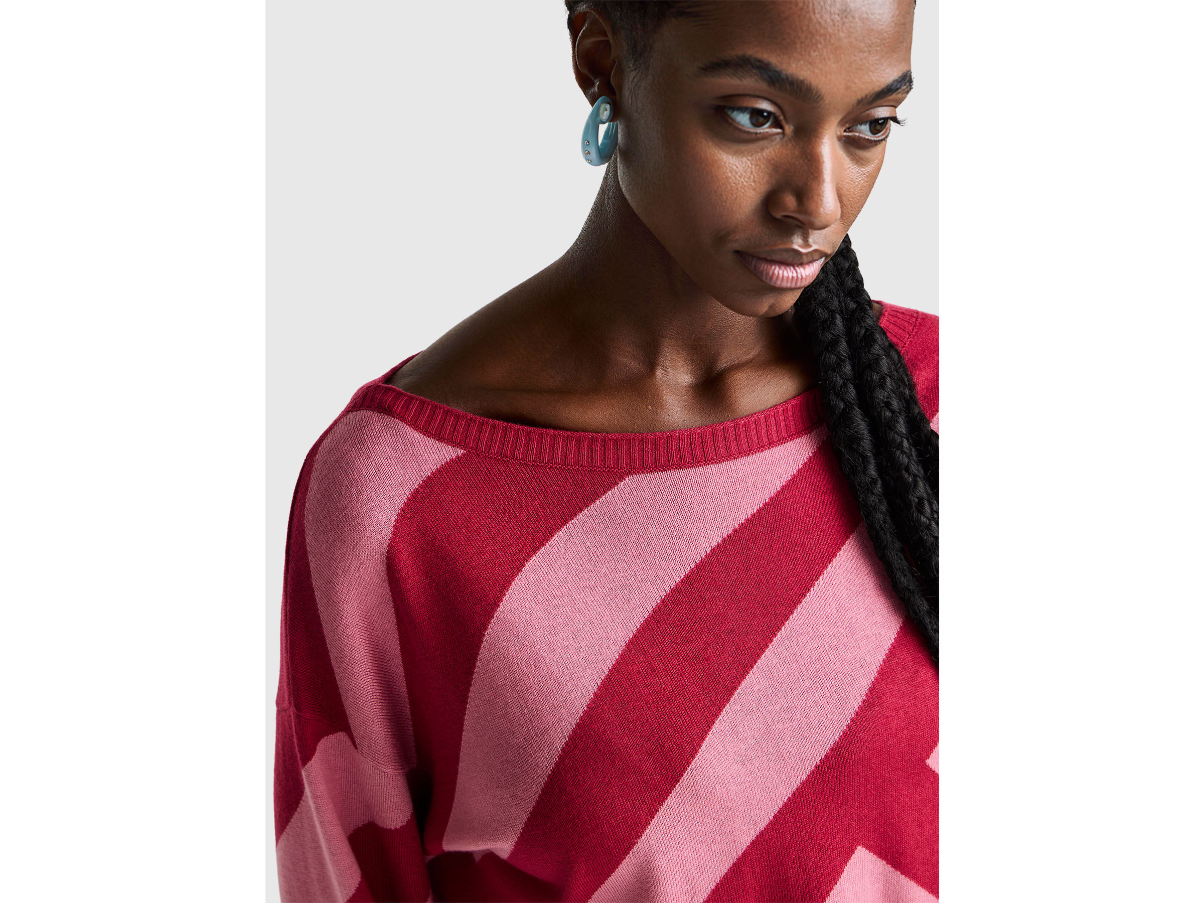 BOAT-NECK SWEAT.L/S Women image number 4